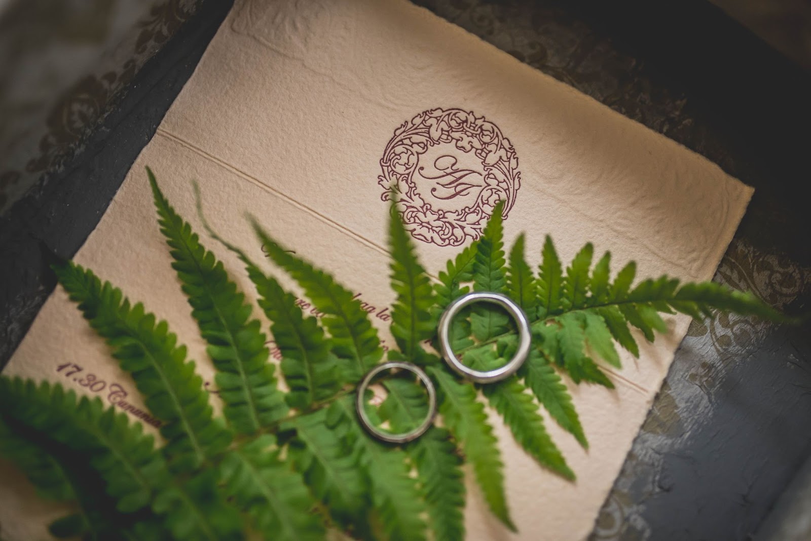Monogram for wedding invitation