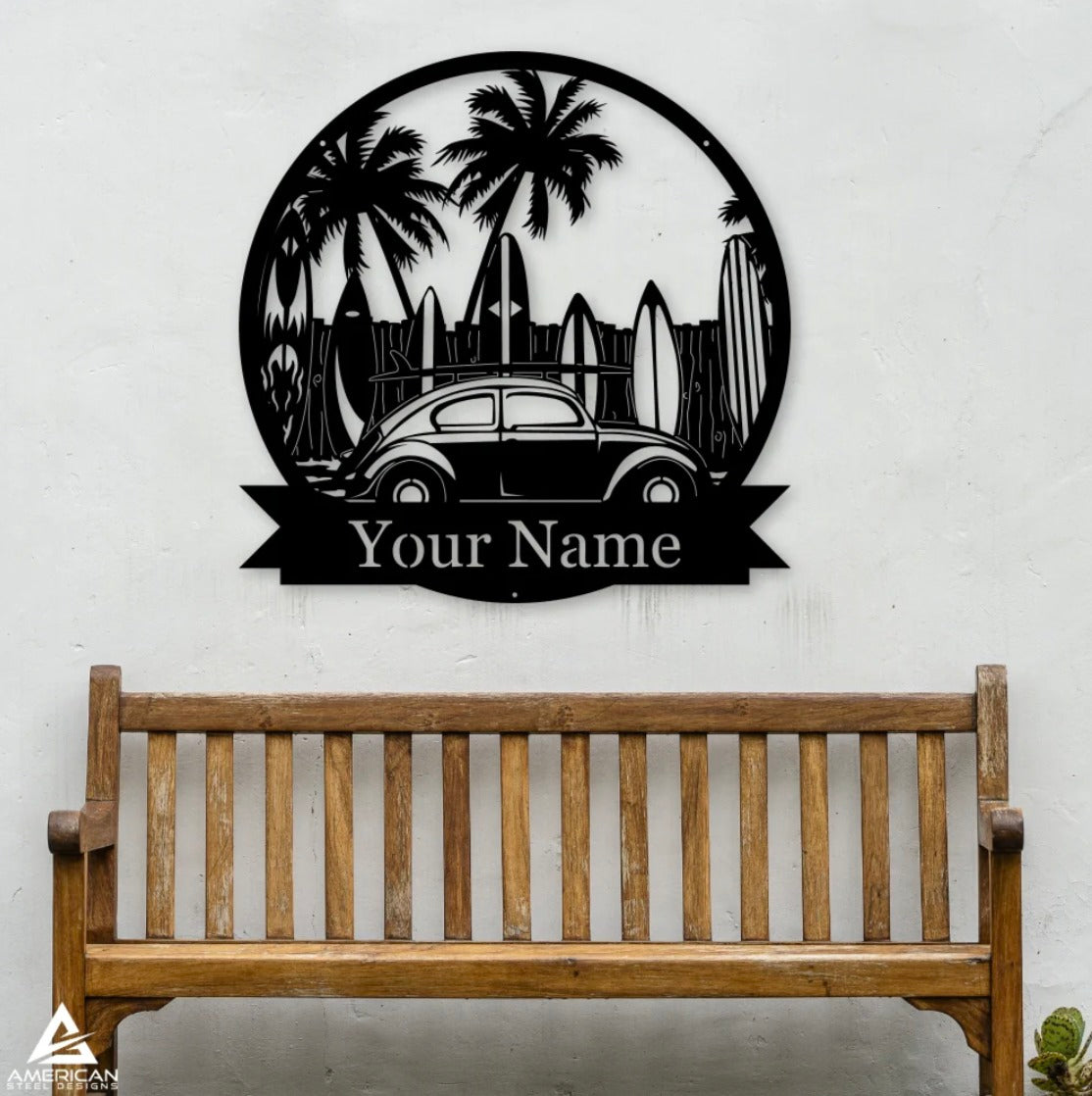 Outdoor metal art