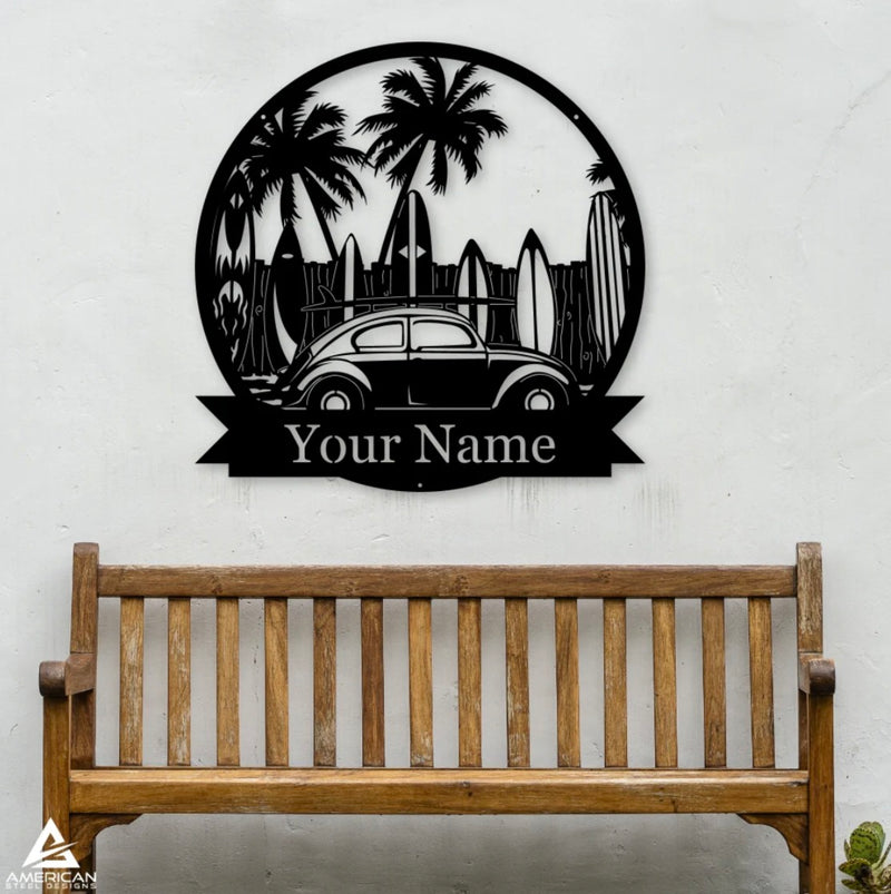 Outdoor metal art