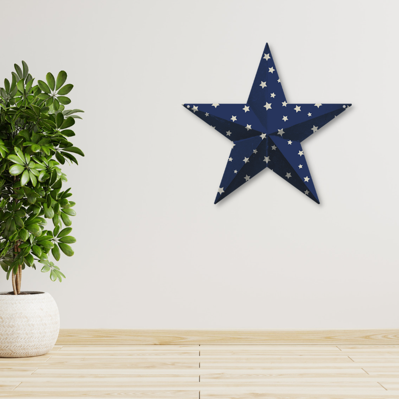 Dimensional Star- UV Print
