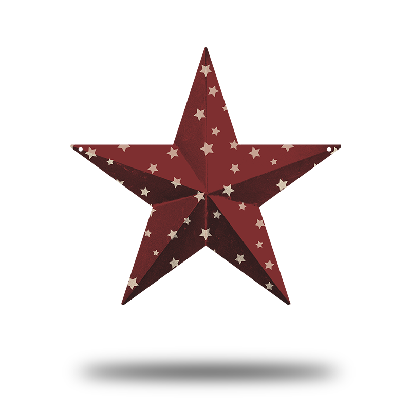 Dimensional Star- UV Print