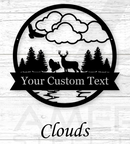 Deer & Turkey Outdoor Monogram