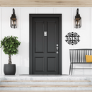 Stylish Swirl Home Number Sign
