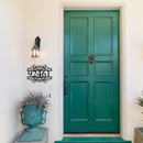 Stylish Home Number Sign