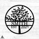 Personalized Tree of Life Sign