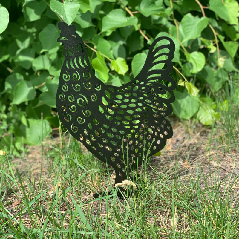 Chicken Stakes Set (All Black)