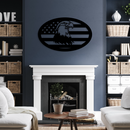 Bald Eagle America Sign