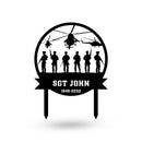 Band of Brothers Monogram Stake