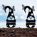 Gnomos de Plantas de Jardín Español