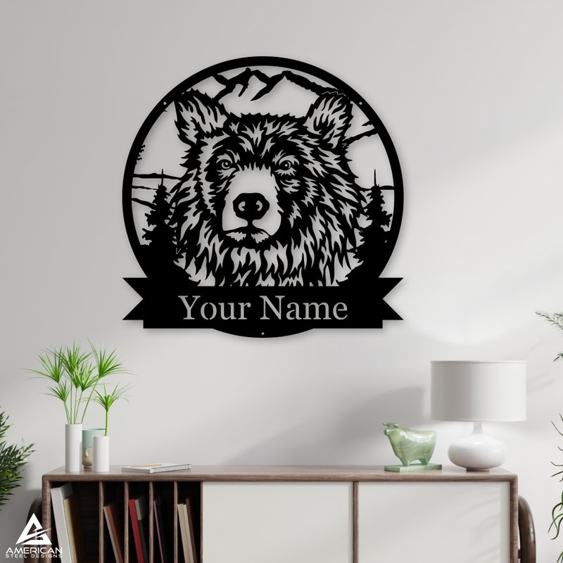 Bear Nature Monogram