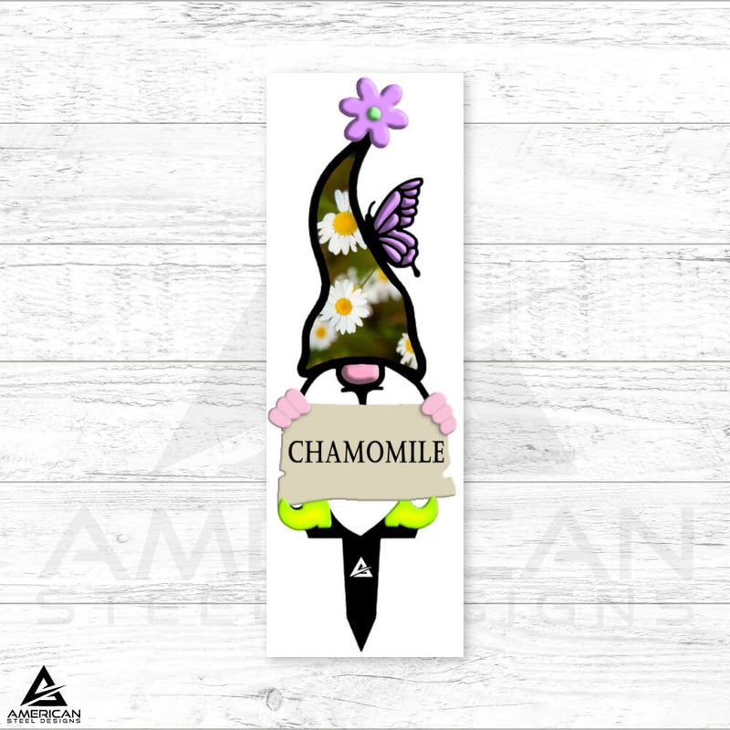 Colorful Steel Garden Plant Gnomes (Promotion)