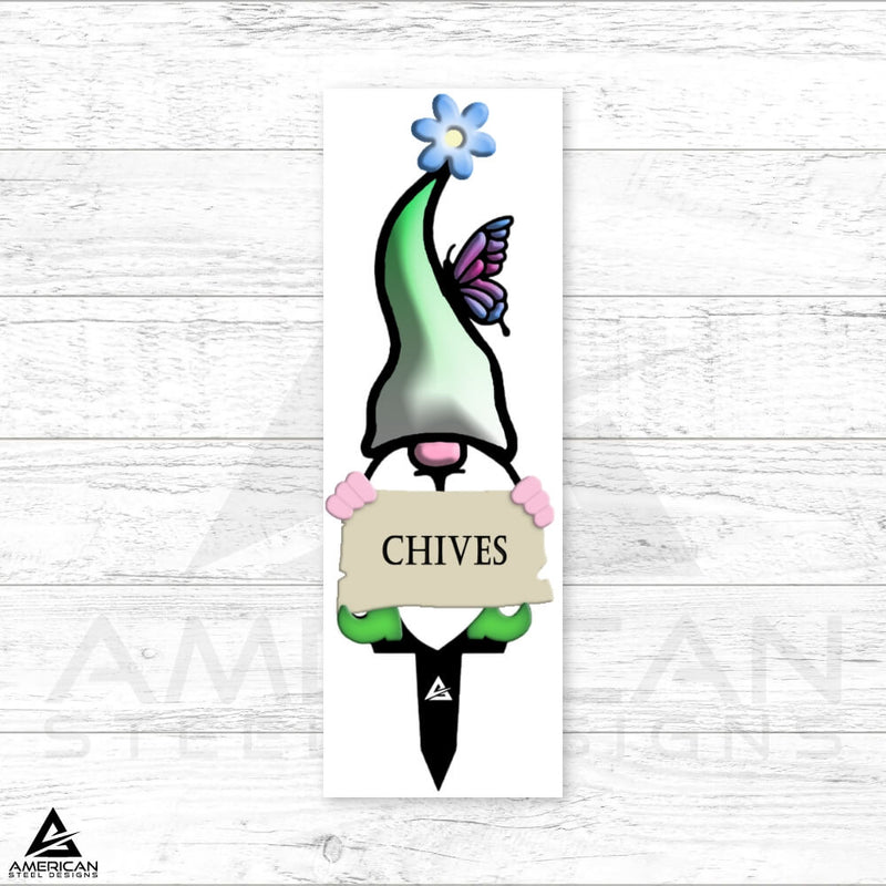 Colorful Steel Garden Plant Gnomes (Promotion)