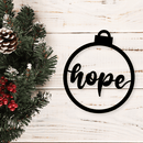Christmas Ornament Sign