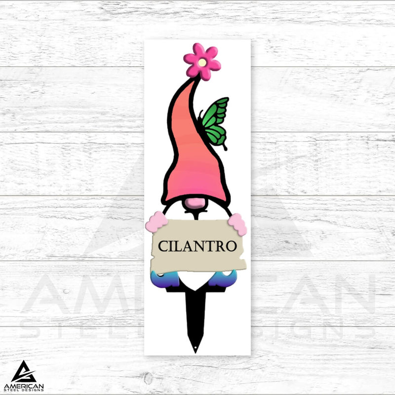 Colorful Steel Garden Plant Gnomes (Promotion)