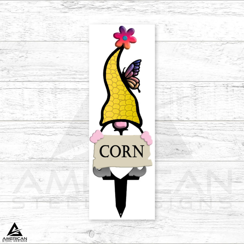 Colorful Steel Garden Plant Gnomes (Promotion)