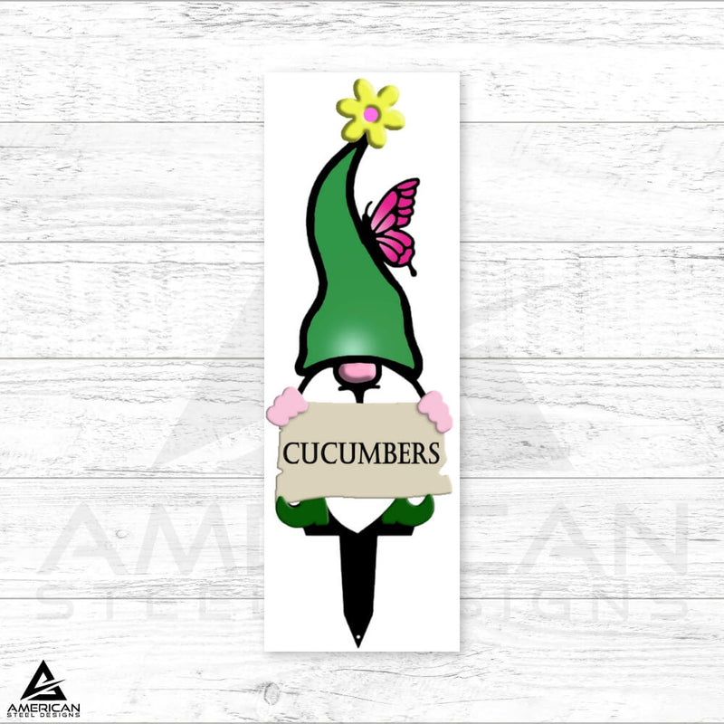 Colorful Steel Garden Plant Gnomes (Promotion)