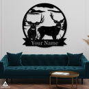 Deer Land Nature Monogram