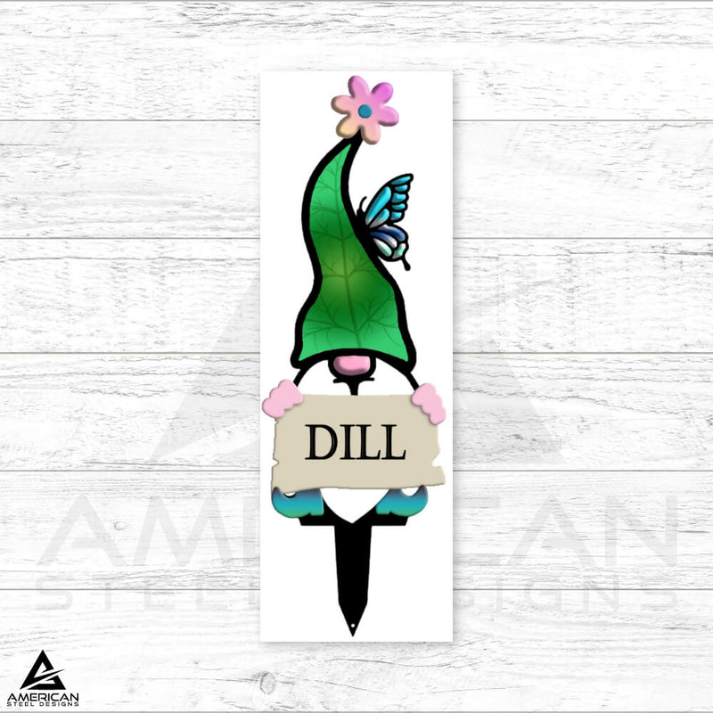 Colorful Steel Garden Plant Gnomes (Promotion)