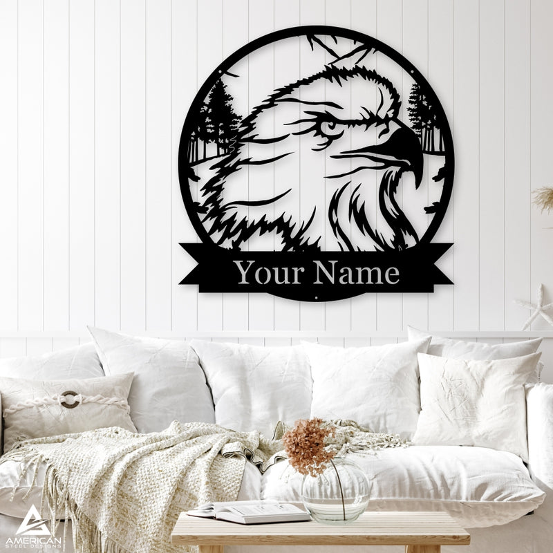 Eagle Scenery Monogram