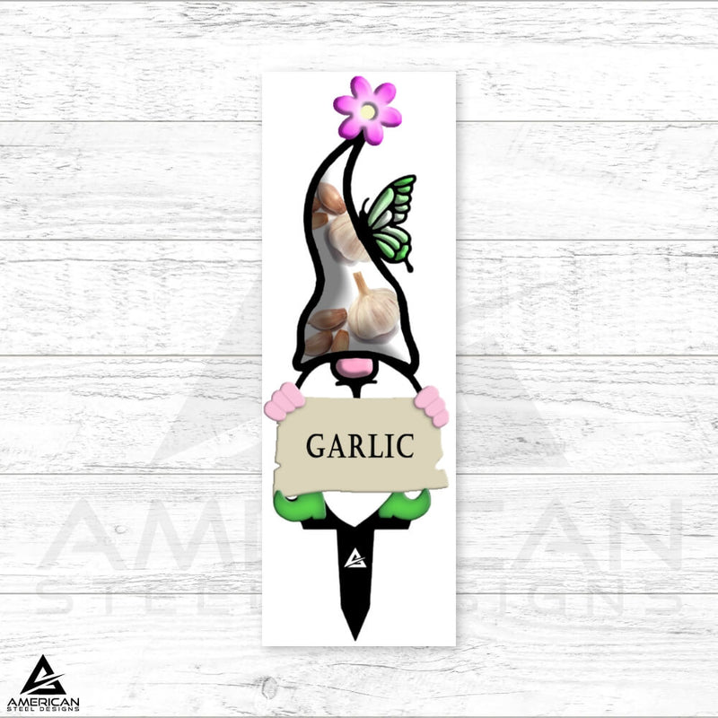 Colorful Steel Garden Plant Gnomes (Promotion)