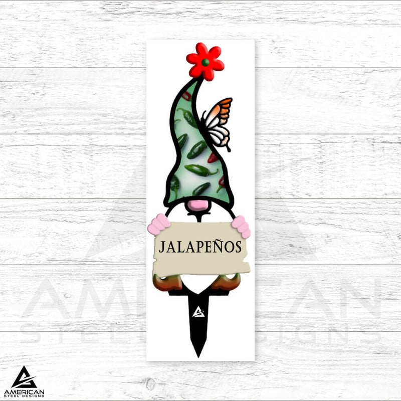 Colorful Steel Garden Plant Gnomes (Promotion)