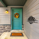 Fancy Family Home Address Sign