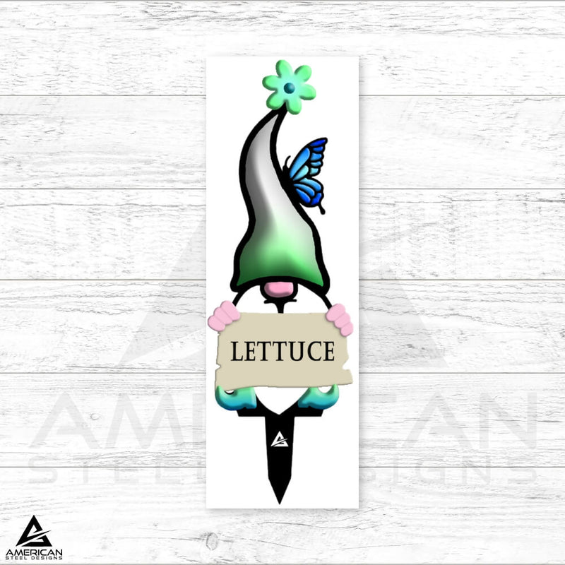 Colorful Steel Garden Plant Gnomes (Promotion)