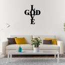 Love God Sign - American Steel Designs