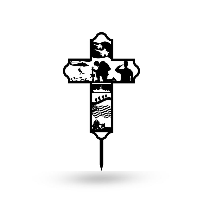 Memorial Cross Stake