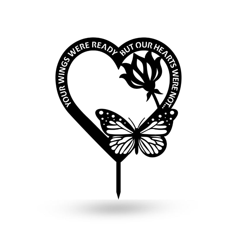 Memorial Heart Stake