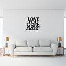 Moon & Back Love Sign - American Steel Designs