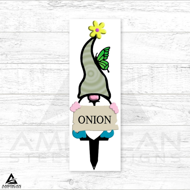 Colorful Steel Garden Plant Gnomes (Promotion)