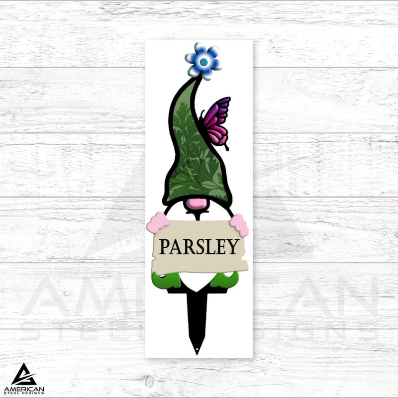 Colorful Steel Garden Plant Gnomes (Promotion)