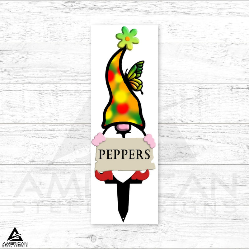 Colorful Steel Garden Plant Gnomes (Promotion)