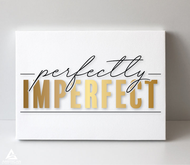 Perfectly Imperfect Canvas Print