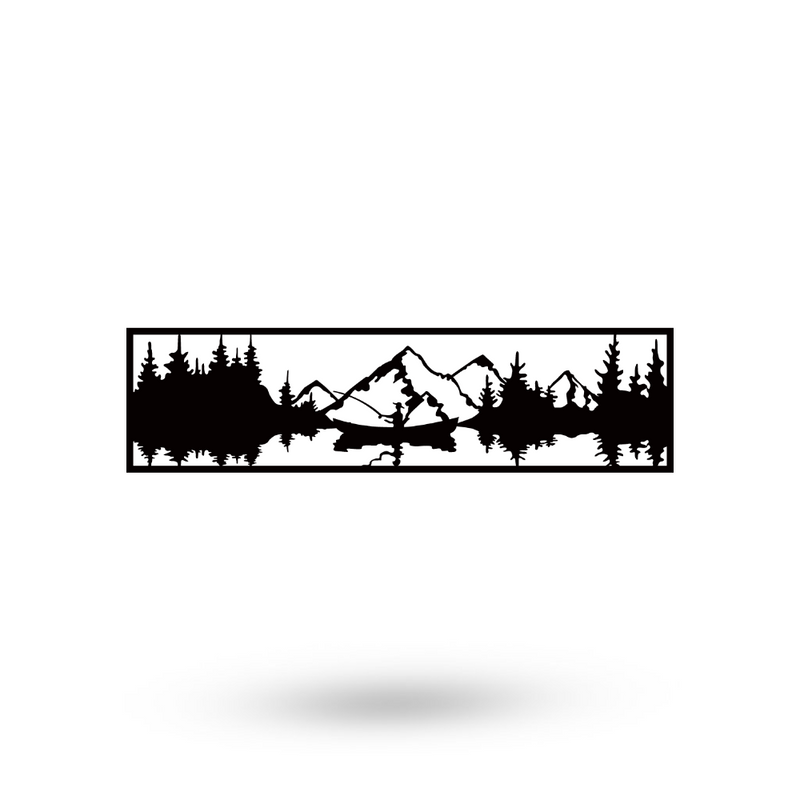 Fishing Mountain Scenery