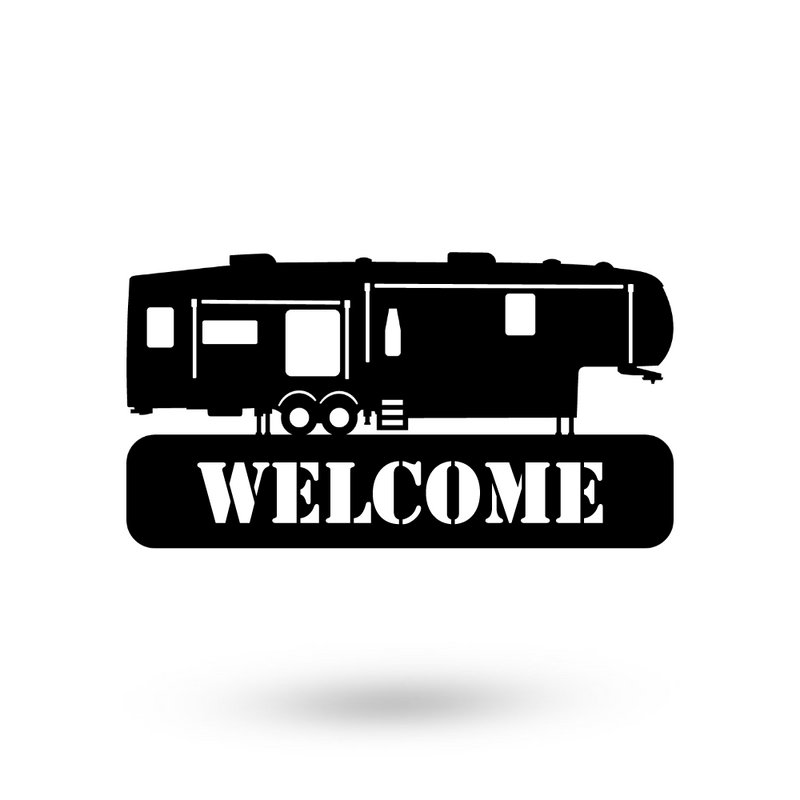 Camper Name Plaque