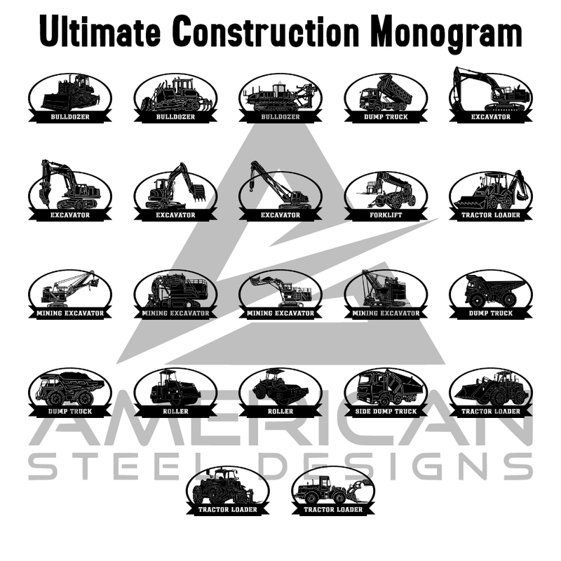 Ultimate Construction Monogram