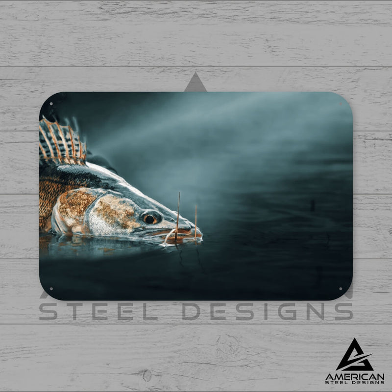 Walleye Steel Print