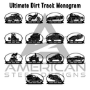 Ultimate Dirt Track Racing Monogram