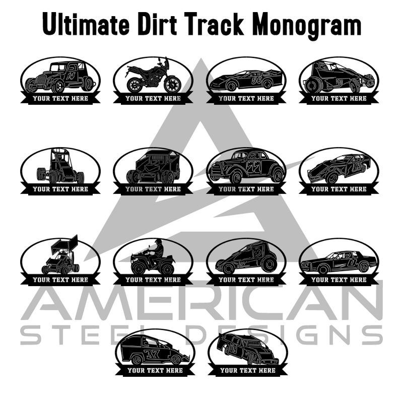 Ultimate Dirt Track Racing Monogram