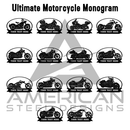 Ultimate Motorcycle Monogram