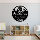 Dinosaur T-Rex Roam Monogram