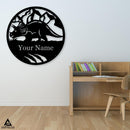 Dinosaur Triceratops Monogram