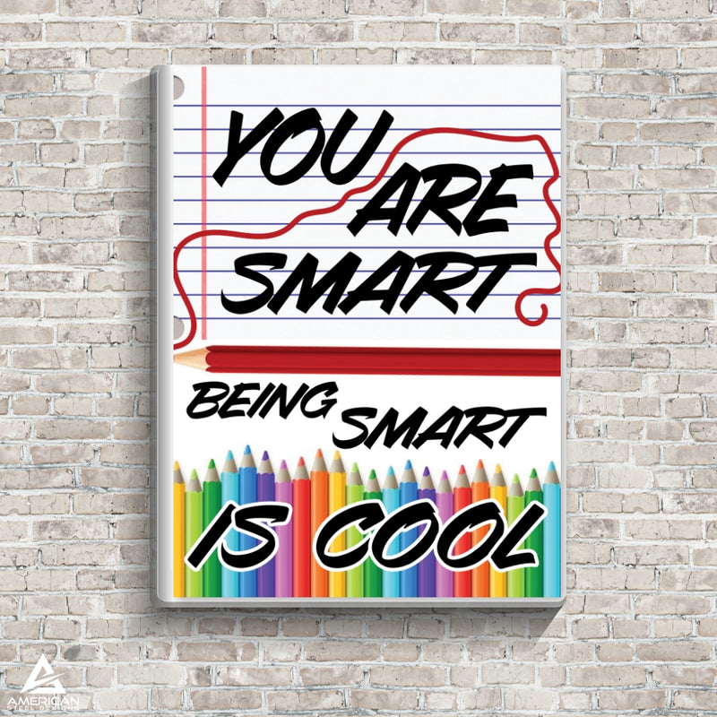 You Are Smart Canvas Print