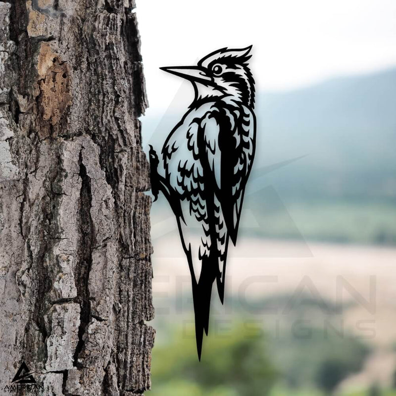 Yellow Bellied Sapsucker Tree Stake