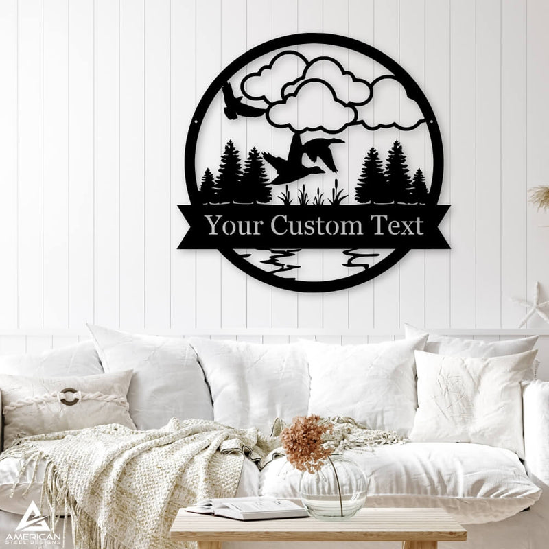 Duck Outdoor Monogram