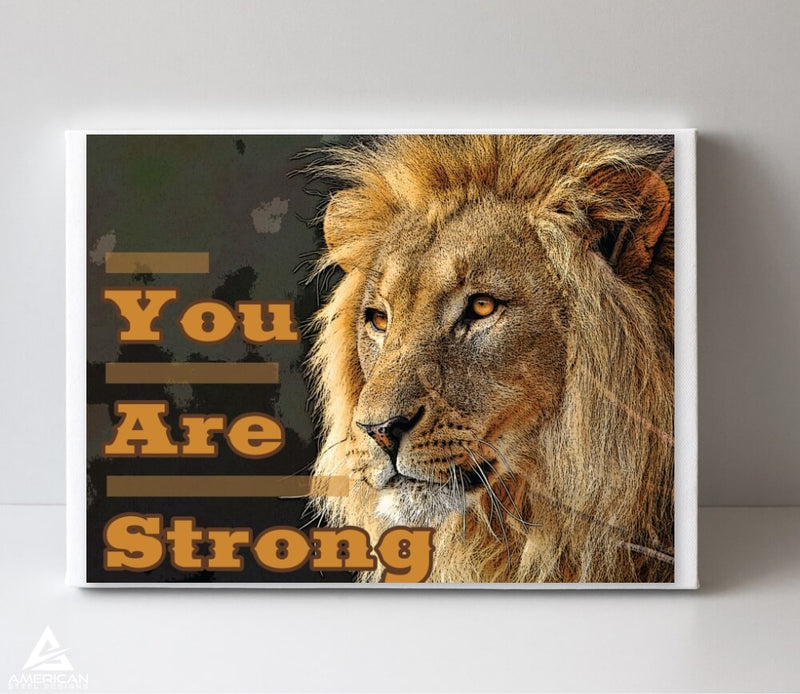 You Are Strong Canvas Print