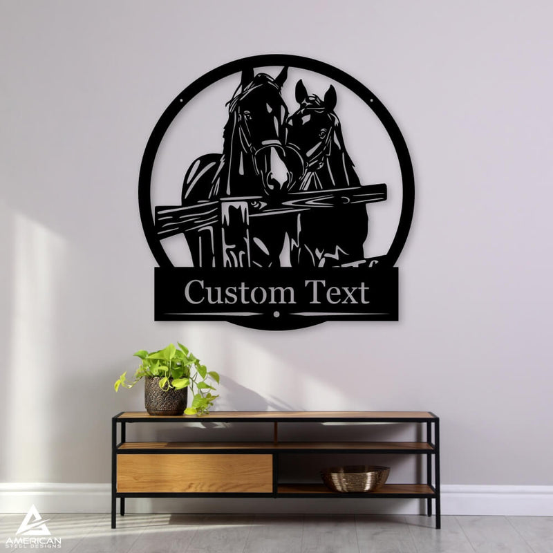 Personalized Horse Monogram