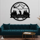 Fish Outdoor Monogram